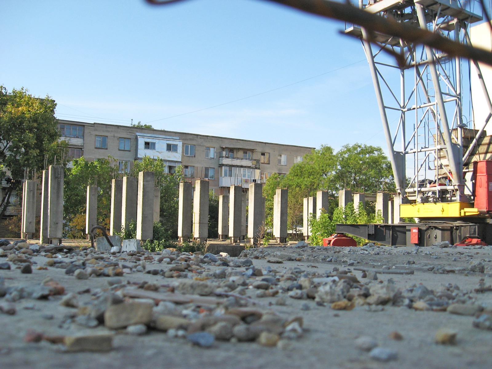 Начало строительства